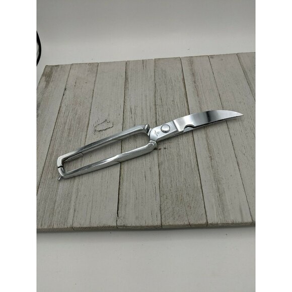 AS Italy Chrome Kitchen Shears Scissors Bone Poultry Shellfish 10 1/2" - Picture 9 of 9